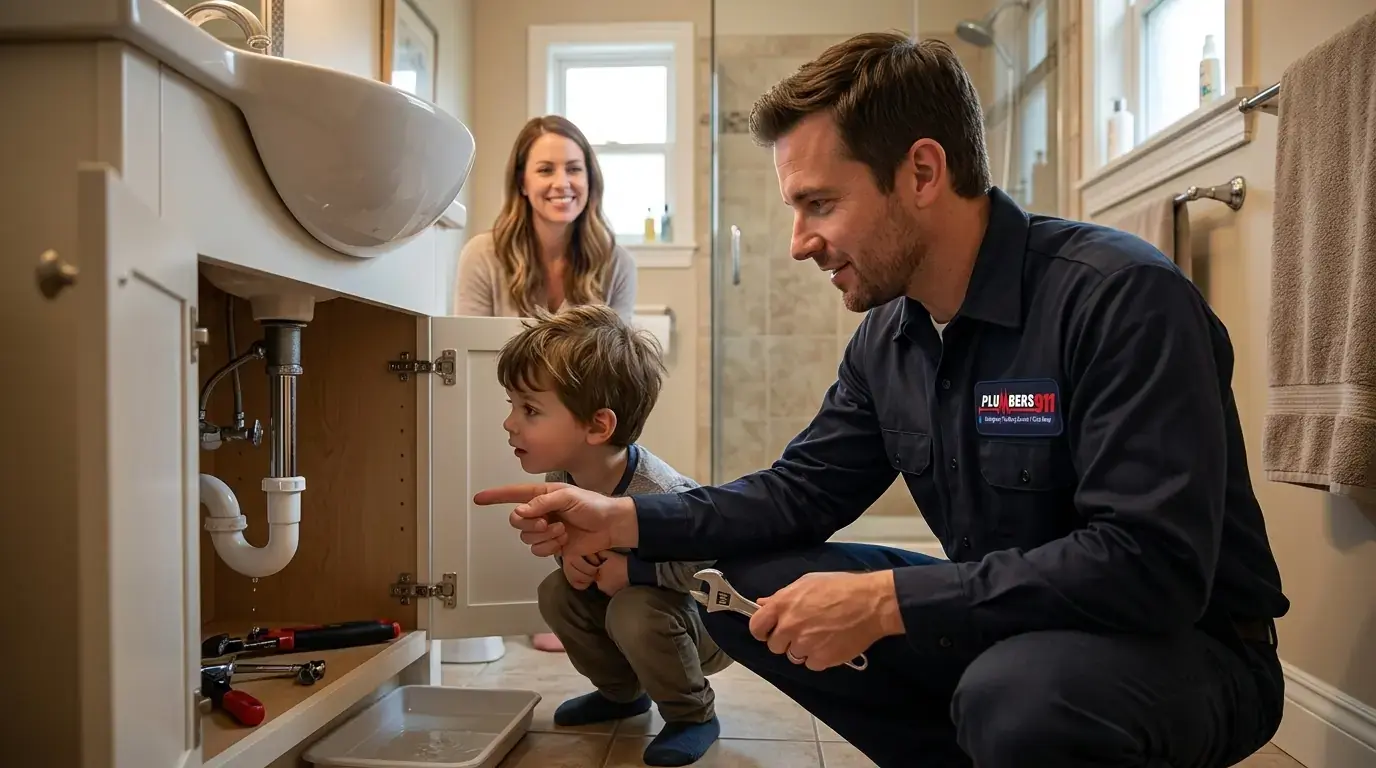 Licensed plumber at work in Berkeley, IL